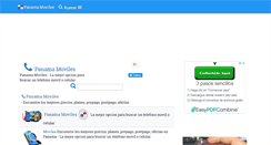 Desktop Screenshot of panamamoviles.com