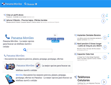 Tablet Screenshot of panamamoviles.com